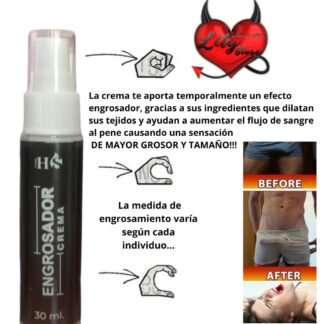 Crema ENGROSADORA para pene 30 ml.