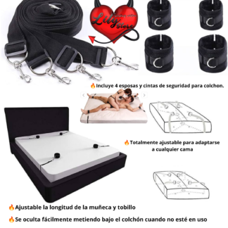 ARNÉS BONDAGE PARA CAMA
