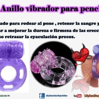 ANILLO VIBRADOR para pene silicom