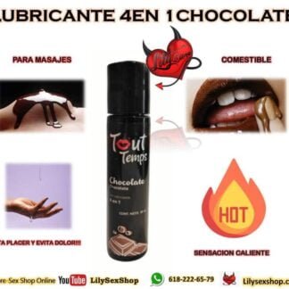 Lubricante 4 en 1 chocolate