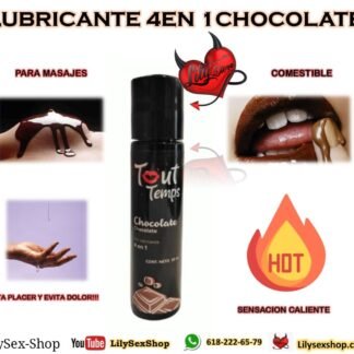 Lubricante 4 en 1 chocolate