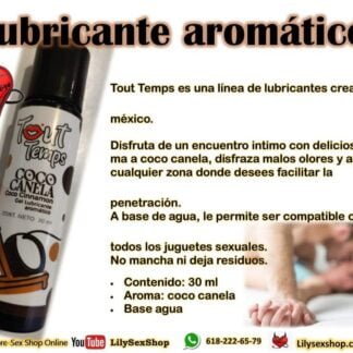 LUBRICANTE AROMATICO COCO CANELA