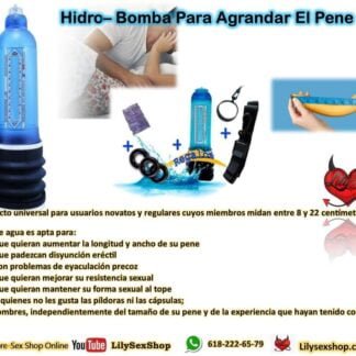HIDRO- BOMBA PARA AGRANDAR EL PENE
