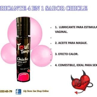 LUBRICANTE 4 EN 1 CHICLE