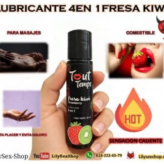 LUBRICANTE 4 en 1 fresa kiwi 🍓 🥝