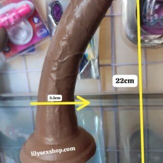 Dildo consolador Mr. Cruz Chocolate 🍫