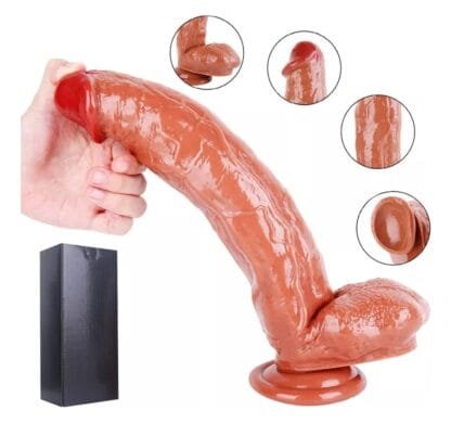 CONSOLADOR REALISTA SILICONA - Imagen 4