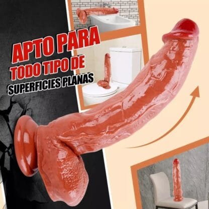 CONSOLADOR REALISTA SILICONA - Imagen 2