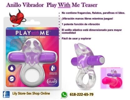 Anillo vibrador Play Whith Me Teaster