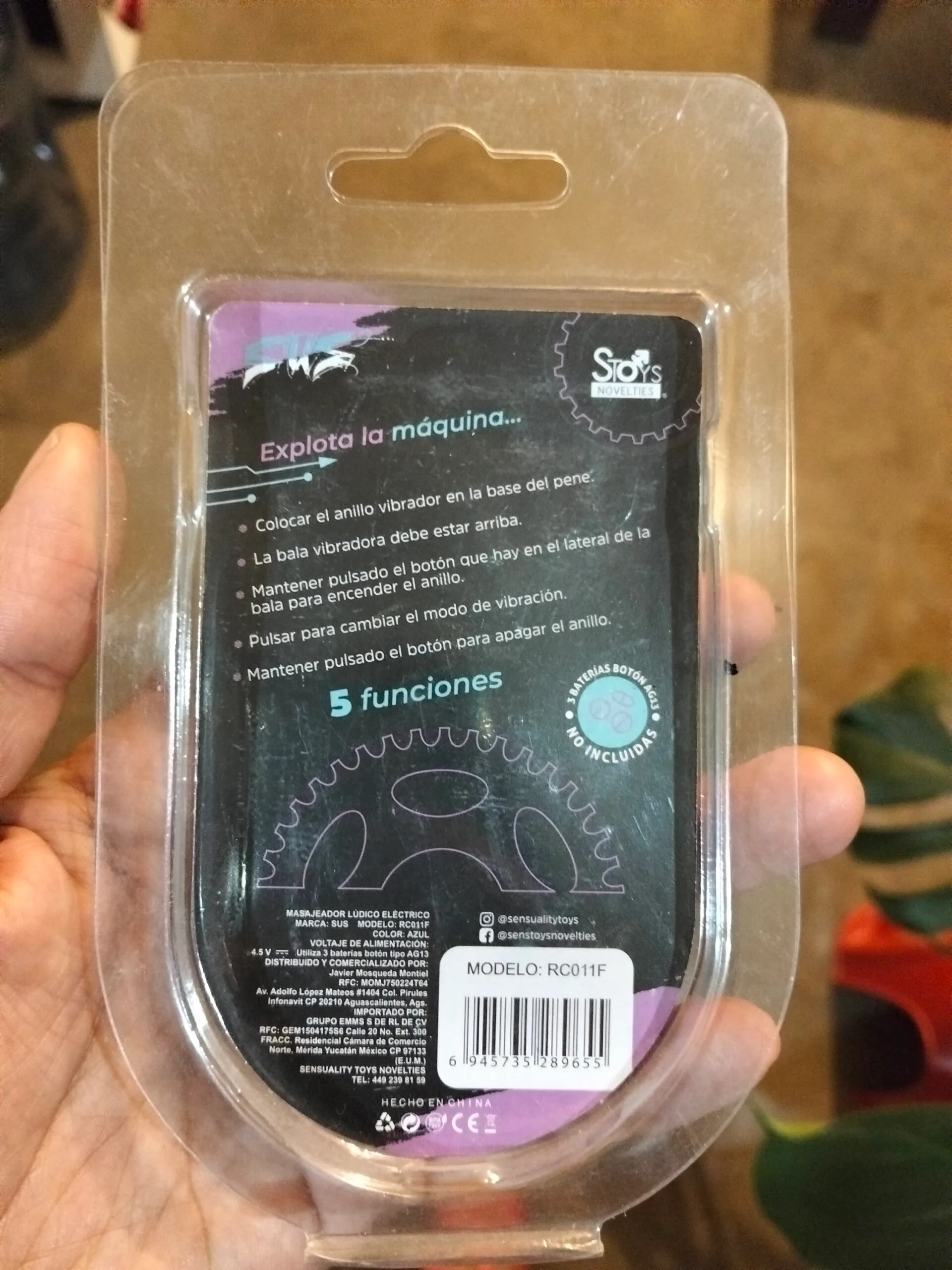 Anillo vibrador POWER RING!!!! - Imagen 3