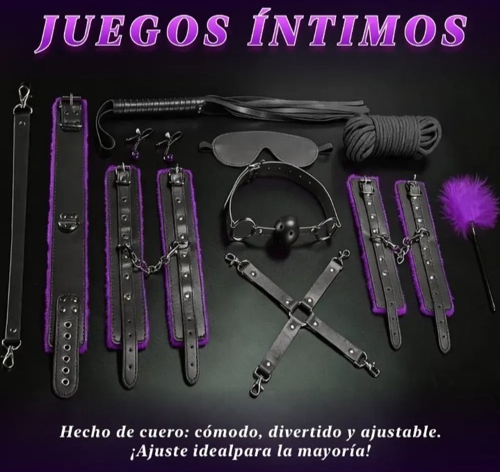 KIT BONDAGE 10 PZAS. - Imagen 5