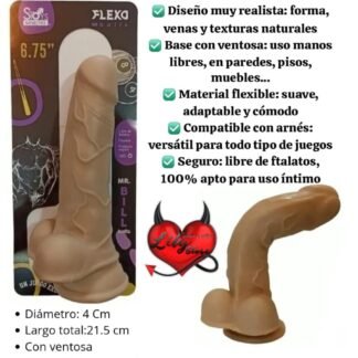 DILDO FLEXO balls 6.25"