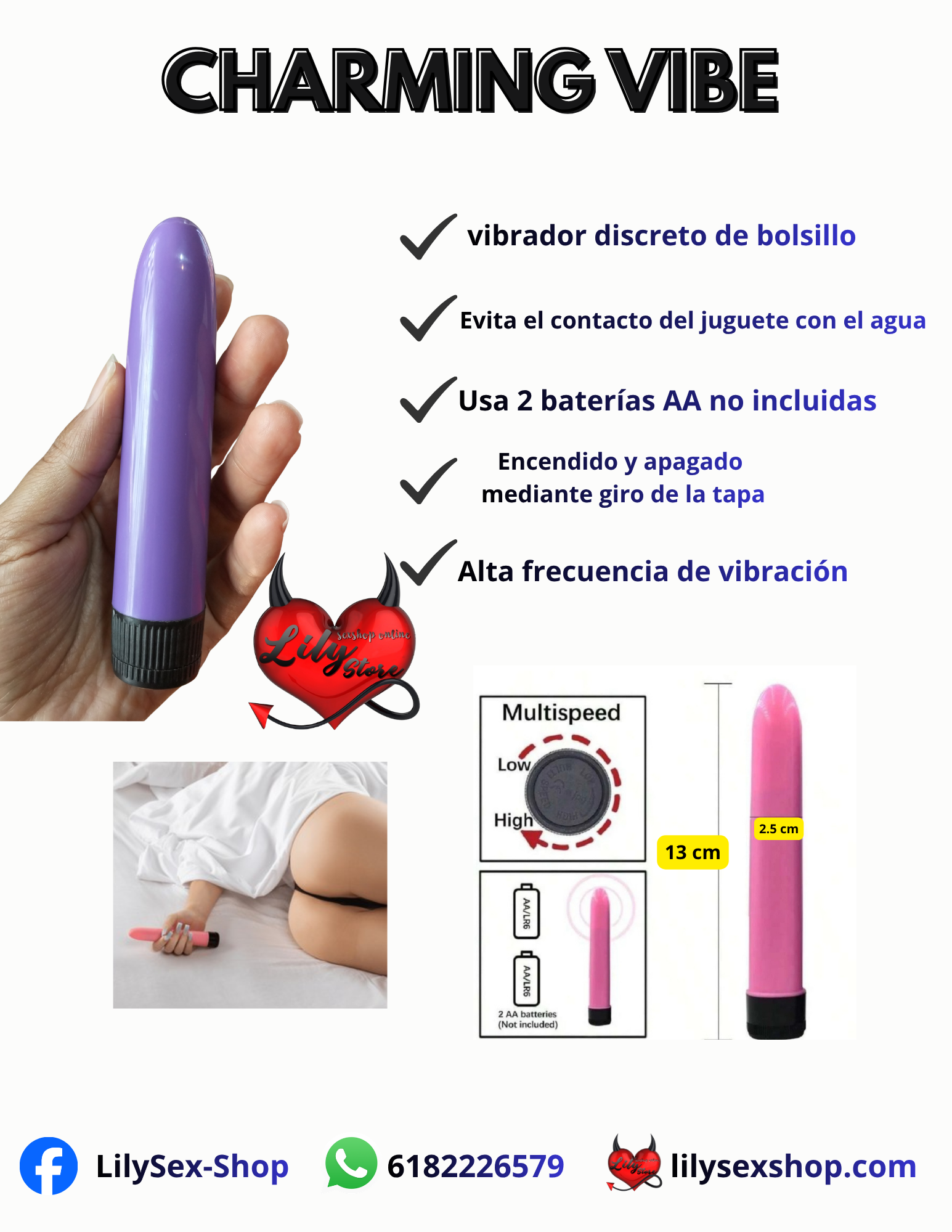 CHARMING VIBRADOR