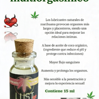 Lubricante Artesanal de Cannabis chico 🌿