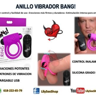 ANILLO VIBRADOR BANG!!